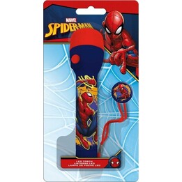 Linterna grande de Spiderman de 16 x 4,5 cm