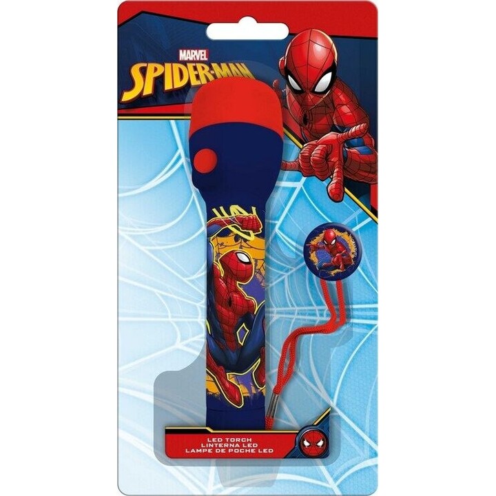 Lampe torche Spiderman géante 16 x 4,5 cm