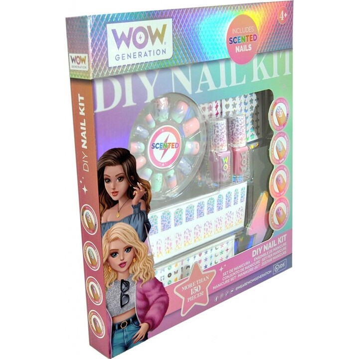 Kids Euroswan Ensemble parfumé pour manucure WOW00017