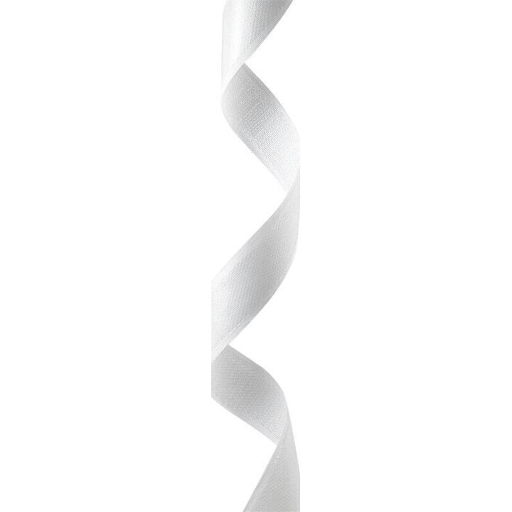 LogiLink Selfadhesive cable strap set, white, 25 mm width, coil, 5 m