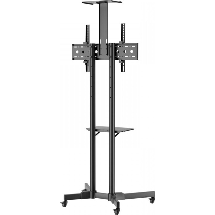 Carrello porta TV TB-ST1 per televisori fino a 75 pollici, portata massima 45 kg, VESA 600x400