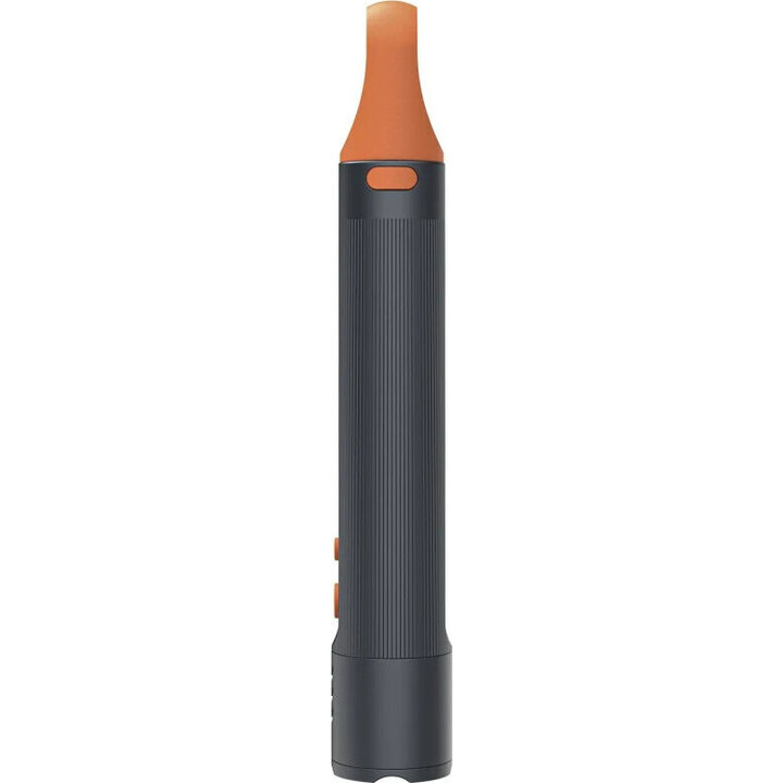 Linterna LED para turismo con 4 modos de luz y zoom.