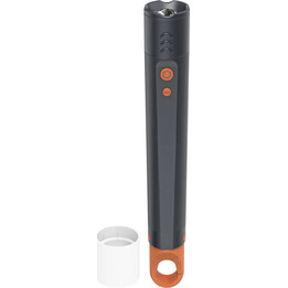 LED-Touristentaschenlampe mit 4 Leuchtmodi und Zoomfunktion