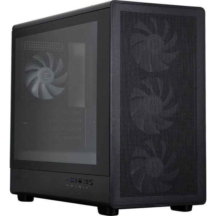 M5 BLACK mATX Mini Tower 4xFans ARGB