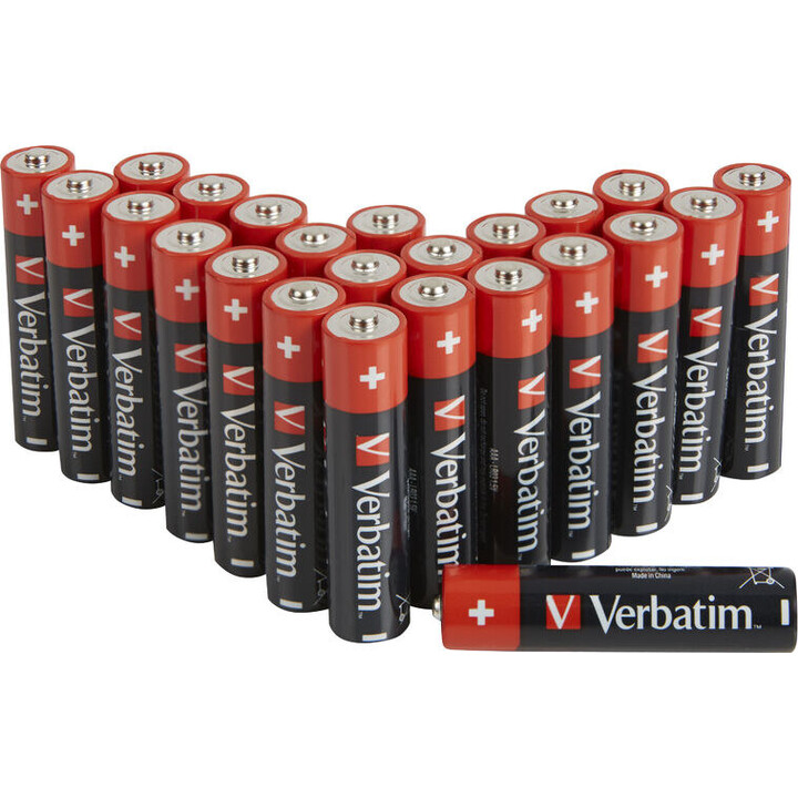 Batterie alcaline AAA LR03, confezione da 24 pezzi, codice 49504
