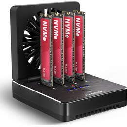 Refroidisseur ADSA-M2C44 USB-C 4xNVMe M.2 40 Gbit/s
