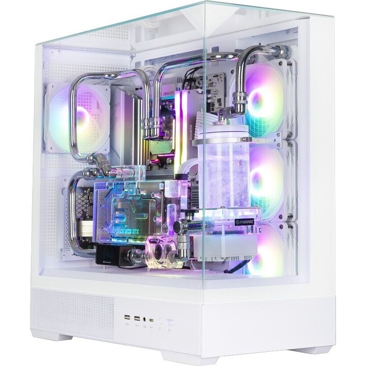 Boîtier moyen tour ZALMAN P40 PRISM PLUS Blanc