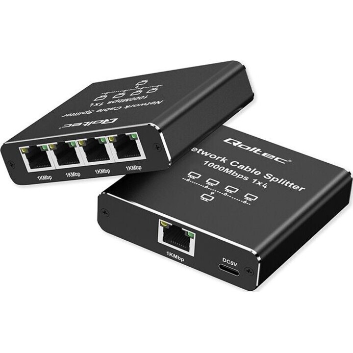 Splitter Ethernet mini SWITCH 1x4 RJ45