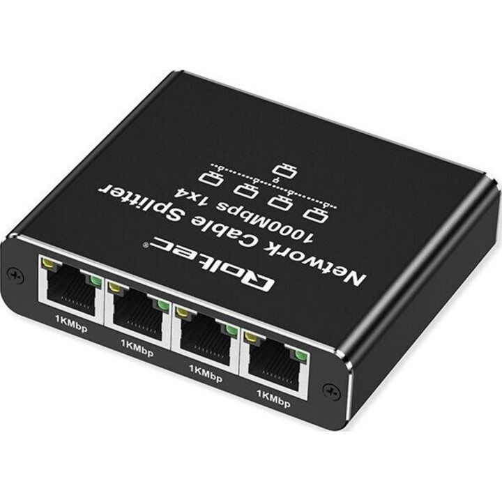 Mini Switch Ethernet Splitter 1x4 RJ45