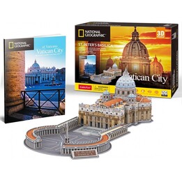 National Geographic 306-DS0997H puzzle 3D Basílica de São Pedro multicolor