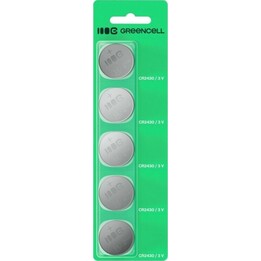 Green Cell Bateria tipo botão 5x CR2430 X5CR2430