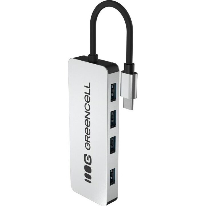USB-C-Hub (Basisversion): USB-C auf 4x USB-A 3.0