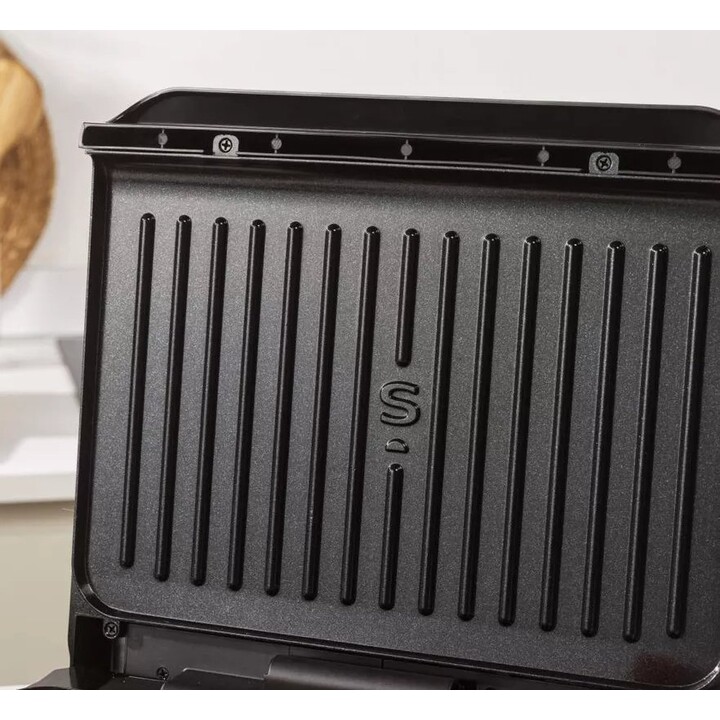 Elektrischer Kontaktgrill Salter ActiGrill Everyday EK6236VDE mit einstellbarer Temperatur und Antihaft-Grillplatten