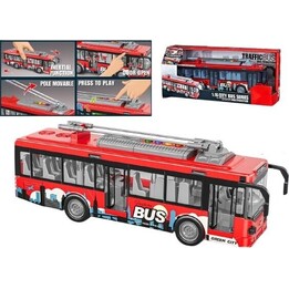 Bus b/o light, sound, opening door
