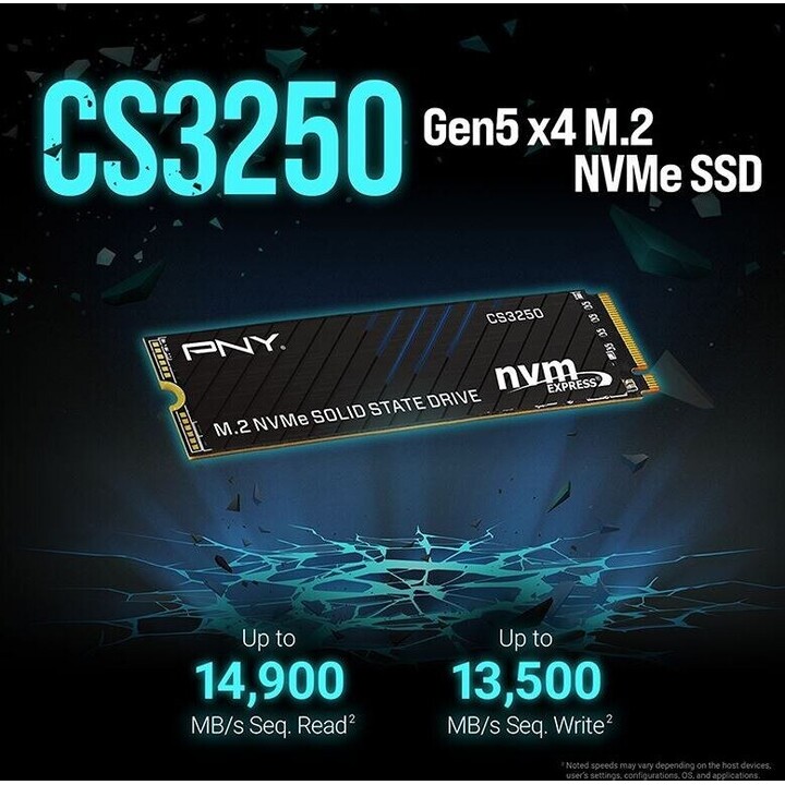 SSD de 1 TB M.2 2280 PCI5.0 M280CS3250-1TB-TB