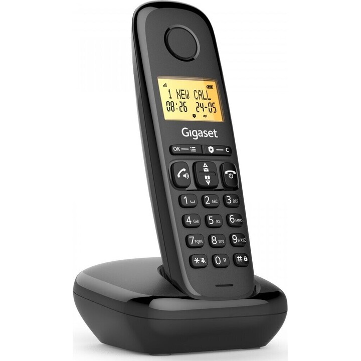 Gigaset BASIC 100 telefono cordless DECT nero