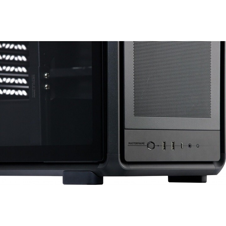 Caja para PC MasterFrame 500 Mesh negra