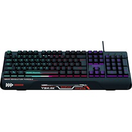 Rebeltec SHARK full-size gaming keyboard black