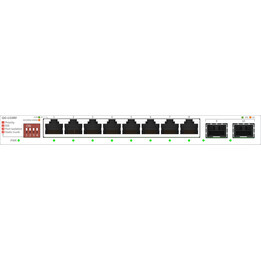 Commutateur non géré QG-U1080 8 ports 2,5G + 2 ports 10G SFP+