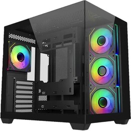Cooler Master Elite 681 ATX tempered glass case black