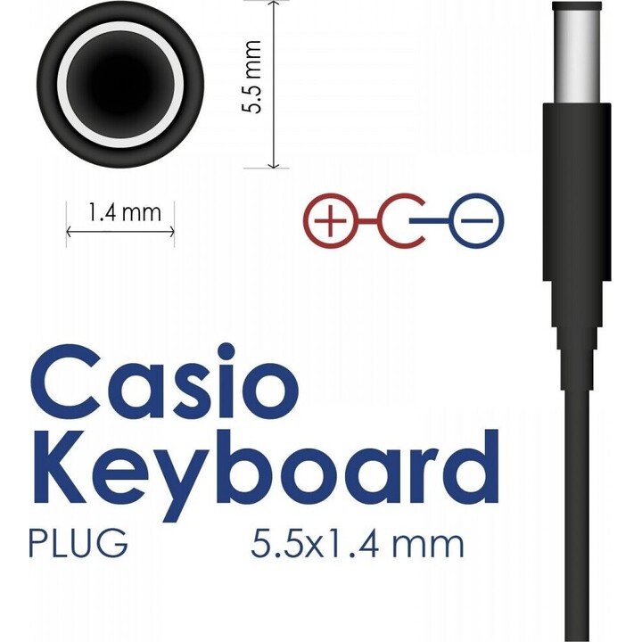 ALIMENTATORE AKYGA PER TASTIERE KCASIO