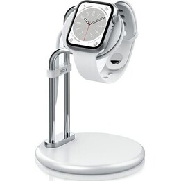 Soporte para Apple Watch SAW-300 de inducción plateado