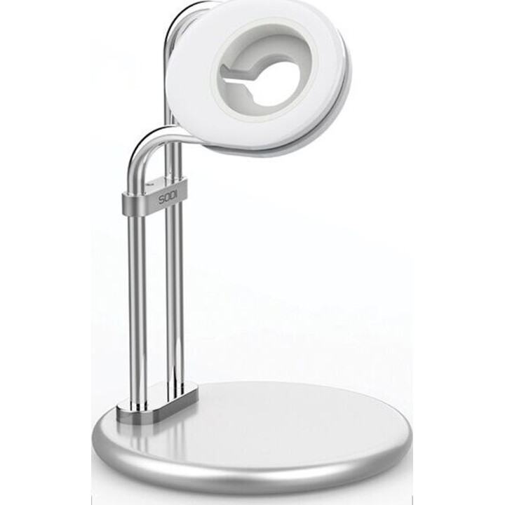 Support pour Apple Watch SAW-300 à induction argenté
