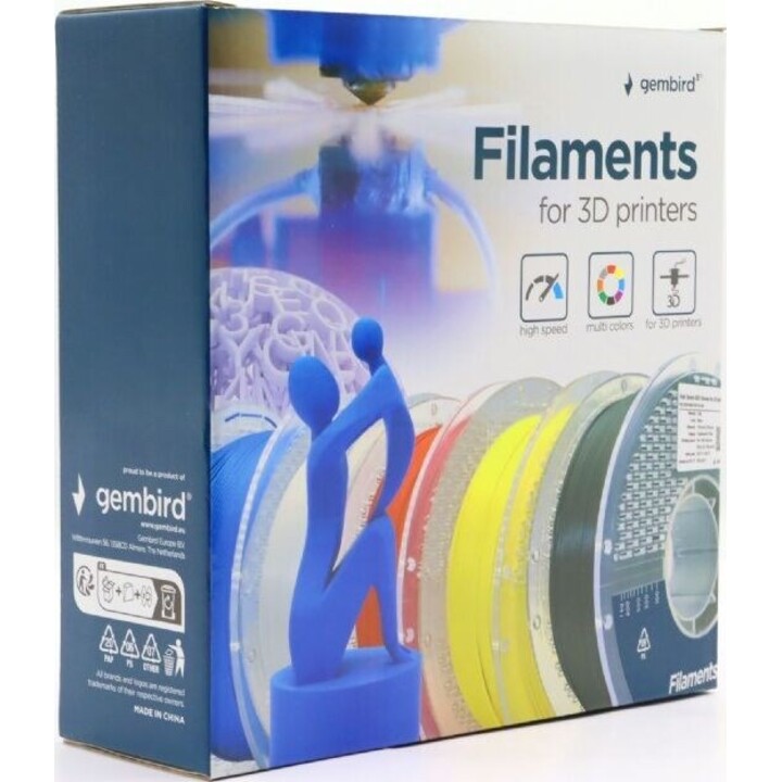 Filament ABS haute vitesse, 1,75 mm, 1 kg, bleu