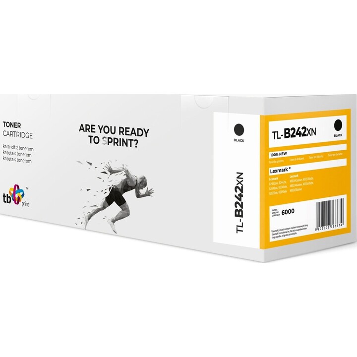 Toner per Lexmark MB2442 TL-B242XN BK 100% nuovo
