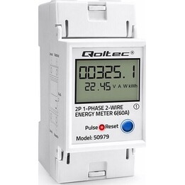 Medidor de energia monofásico para trilho DIN 230V