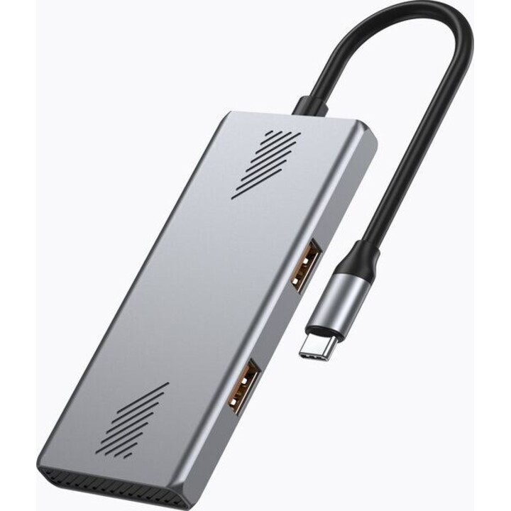 HUB USB-C 3.2 (Gen2) 2xUSB-A 2xUSB-C