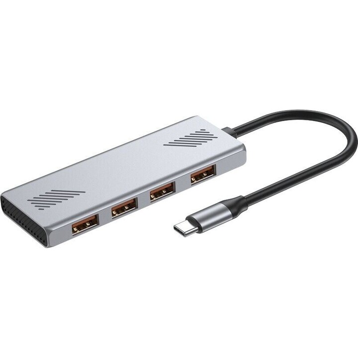 HUB USB 3.2 Gen2 tipo C 4xUSB-A