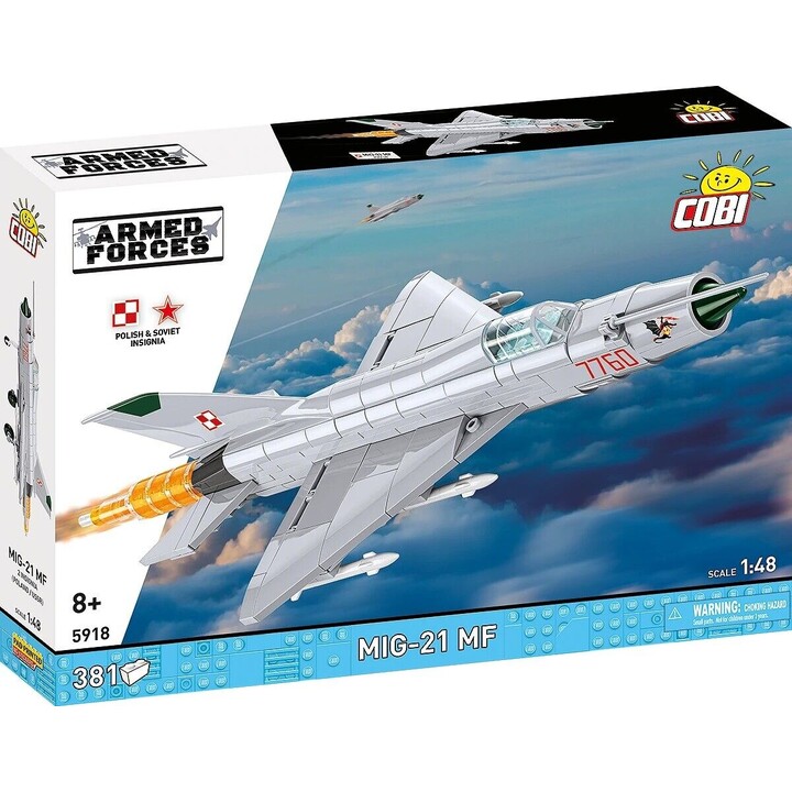 Cobi Klocki Blocos Mig-21 MF 381 blocos COBI-5918