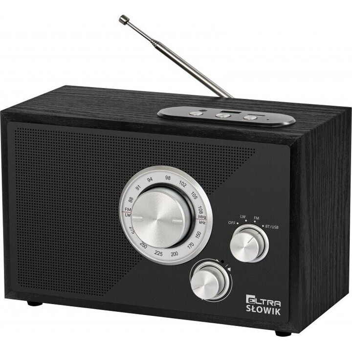 Radio OR SŁOWIK USB/BT negro