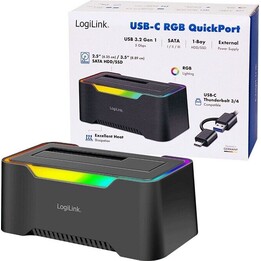Dockingstation USB-C zu HDD/SSD 2,5/3,5