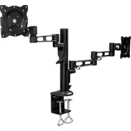 Support double écran 13-26 pouces, aluminium