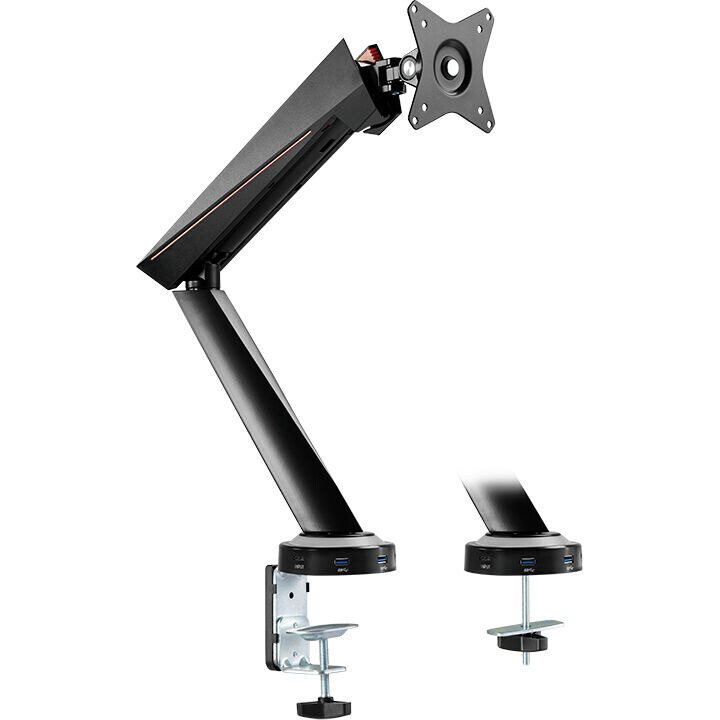 Monitor mount, 17-32 inches, gaming, gas spring