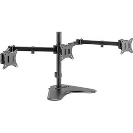 Triple monitor mount 17-27 inches, 7kg per arm max