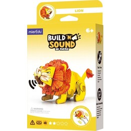 Puzzle 3D MierEdu "Costruisci e ascolta" - Leone