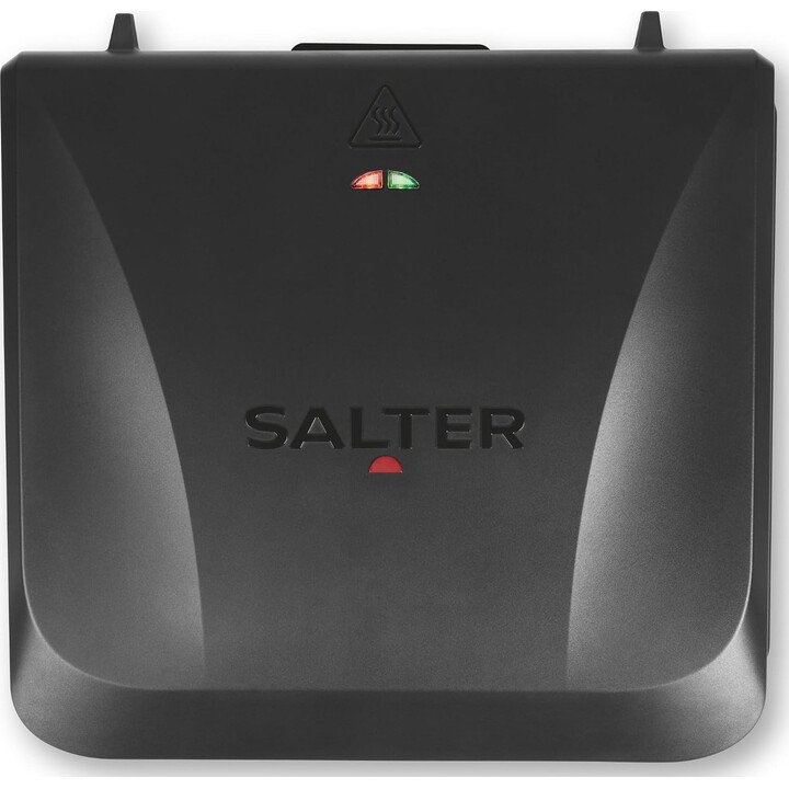 Grill Salter ActiGrill Family 8 portions, grand modèle santé, charnière flottante pour les aliments plus épais et les paninis bi