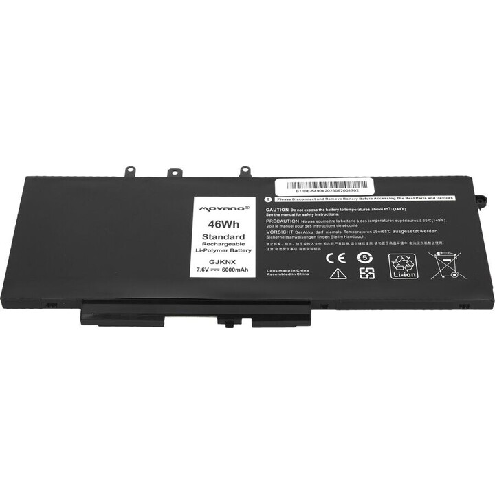 Battery GJKNX for Dell Latitude 5280 5480 5490 5590- 6000 mAh (46 Wh)
