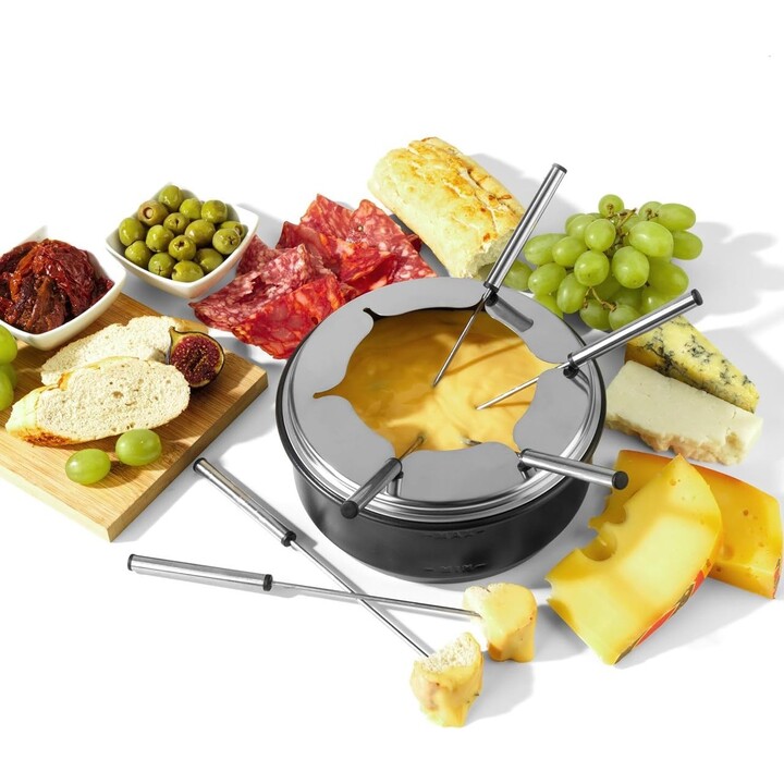 Juego de raclette y fondue Salter EK4513VDE 2 en 1