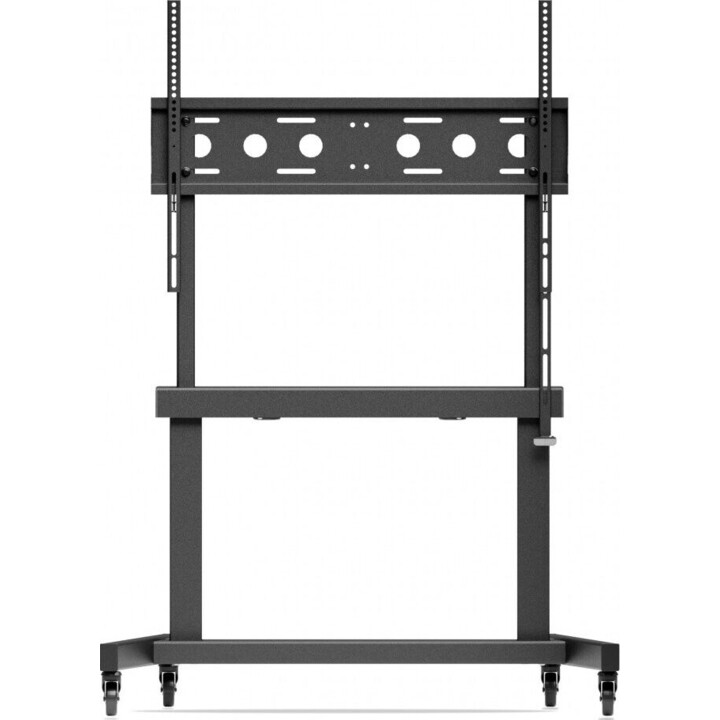 Chariot MTR200 avec réglage électrique de la hauteur pour moniteurs VESA 800x600 de 55 à 98 pouces, capacité de charge : 80 kg