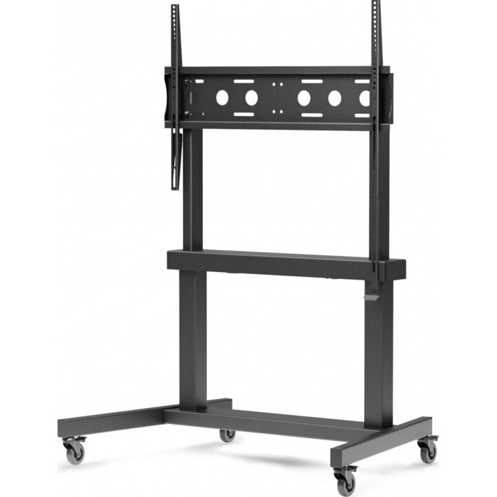 MTR200 trolley with electric height adjustment for 55-98 inch VESA 800x600 monitors, load capacity: 80 kg