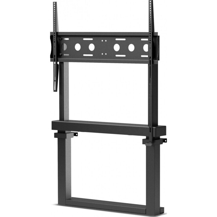 MWF200 Standfuß mit Wandhalterung und elektrischer Höhenverstellung für Monitore von 55 bis 98 Zoll, VESA 800x600, Tragfähigkeit
