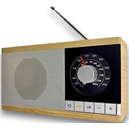 ELTRA Krystyna radio en bois argentée