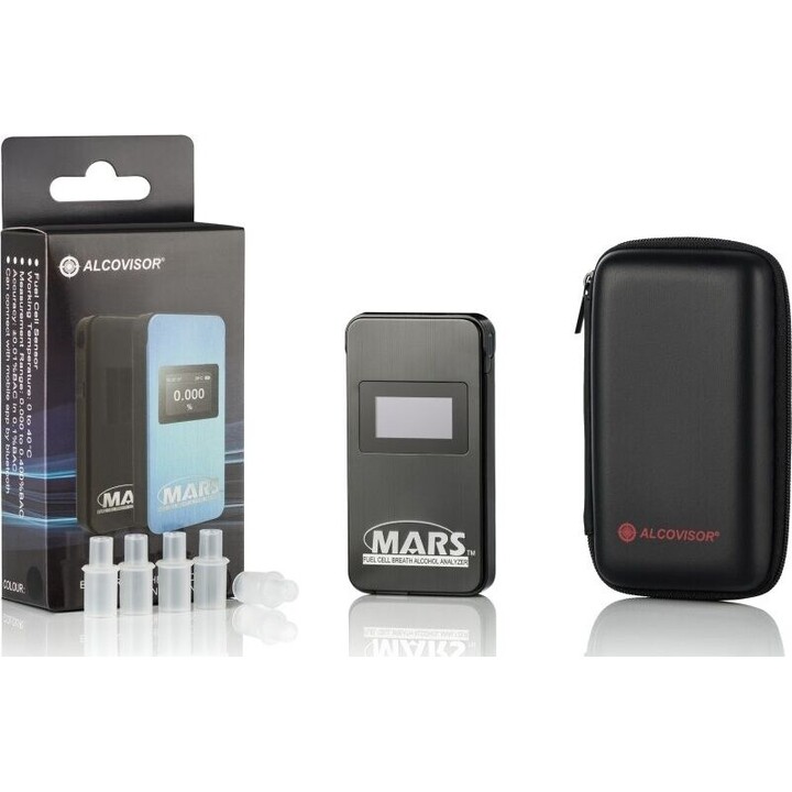 Elektrochemischer Alkoholtester MART BT schwarz