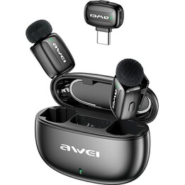 Microfono lavalier MK5 Duo Ai-Voice nero