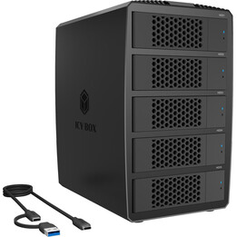 RAID System IB-RD3705-CU3 RAID-System for 5 HDDs