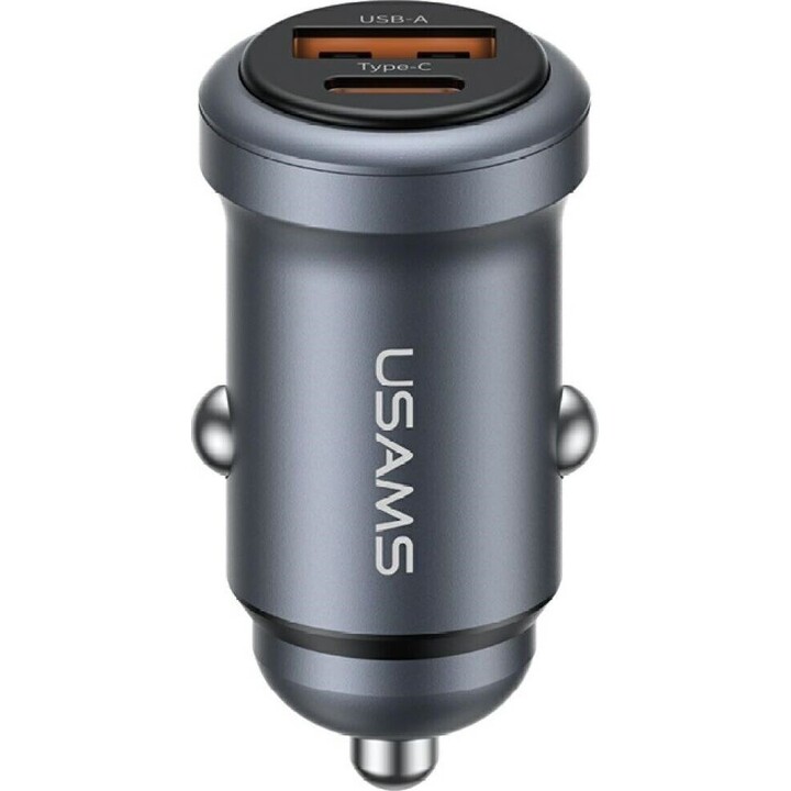 Caricabatterie da auto 30W USB-A USB-C CC322